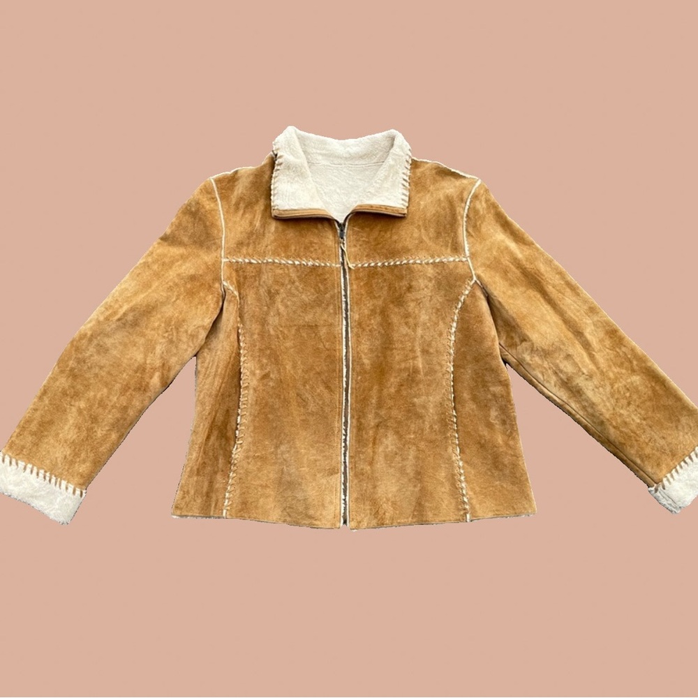 Wilson’s Leather Women’s Shearling & Suede Jacket